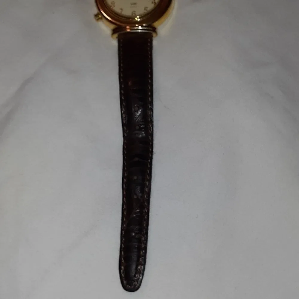 Vintage 1994 Timex Indiglo Quartz Watch Gold‎ Case